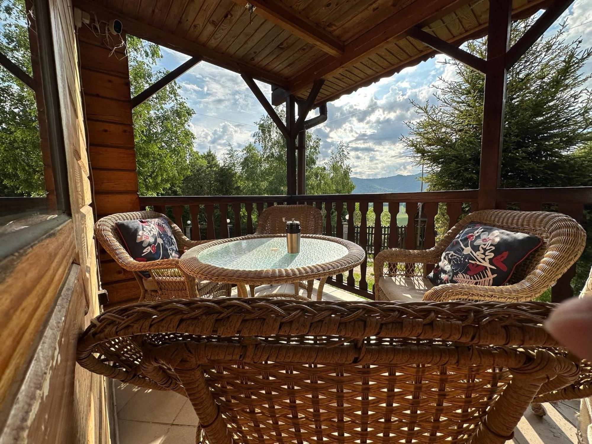 Urocza Chata Z Sauna W Bieszczadzkim Parku Krajobrazowym Bukowiec  Ngoại thất bức ảnh